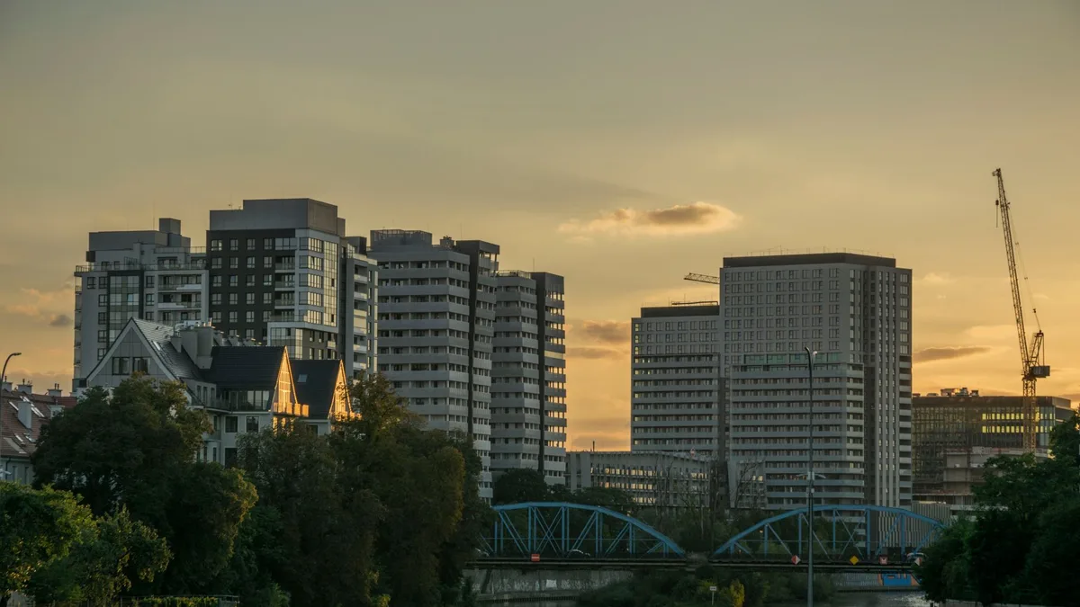 Zabudowa Wrocławia - zdjęcie ilustracyjne