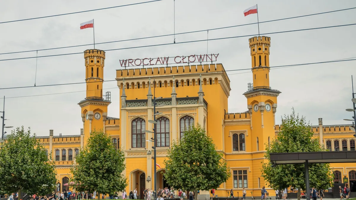 Dworzec Wrocław Główny - zdjęcie ilustracyjne